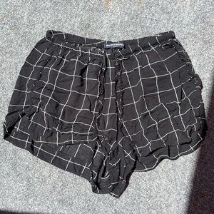 Brandy Melville Grid Shorts